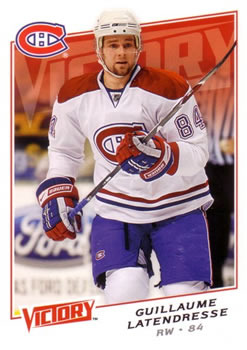 2008-09 Upper Deck Victory #92 Guillaume Latendresse Front