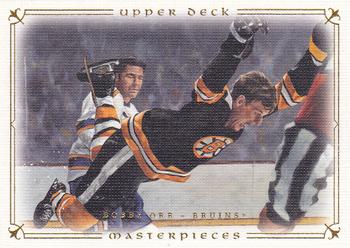 2008-09 Upper Deck Masterpieces #34 Bobby Orr Front