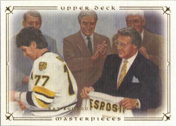 2008-09 Upper Deck Masterpieces #14 Ray Bourque Front
