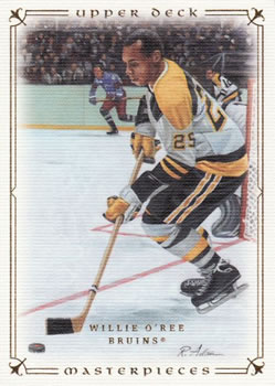 2008-09 Upper Deck Masterpieces #73 Willie O'Ree Front