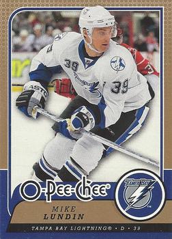 2008-09 O-Pee-Chee #375 Mike Lundin Front
