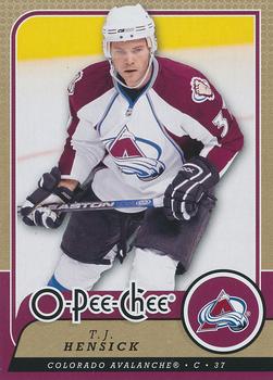 2008-09 O-Pee-Chee #486 T.J. Hensick Front