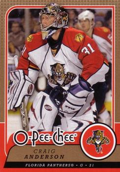 2008-09 O-Pee-Chee #143 Craig Anderson Front