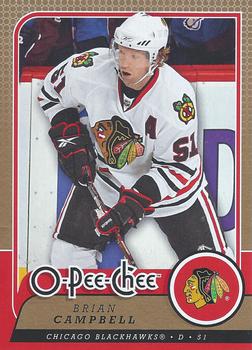 2008-09 O-Pee-Chee #615 Brian Campbell Front