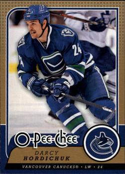 2008-09 O-Pee-Chee #697 Darcy Hordichuk Front