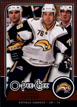 2008-09 O-Pee-Chee #711 Andrew Peters Front
