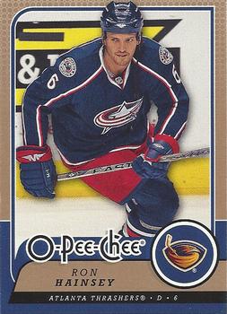 2008-09 O-Pee-Chee #252 Ron Hainsey Front