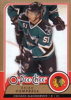 2008-09 O-Pee-Chee #415 Brian Campbell Front