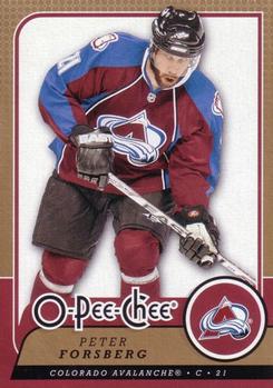 2008-09 O-Pee-Chee #428 Peter Forsberg Front