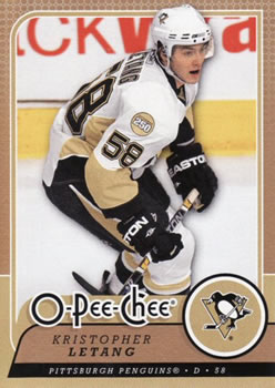 2008-09 O-Pee-Chee #456 Kristopher Letang Front