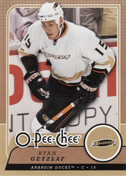 2008-09 O-Pee-Chee #495 Ryan Getzlaf Front