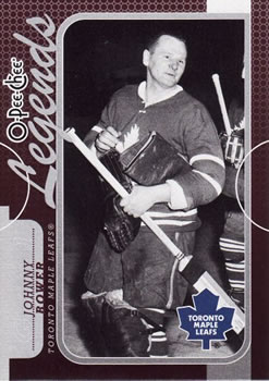 2008-09 O-Pee-Chee #566 Johnny Bower Front
