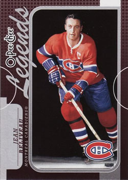 2008-09 O-Pee-Chee #580 Jean Beliveau Front