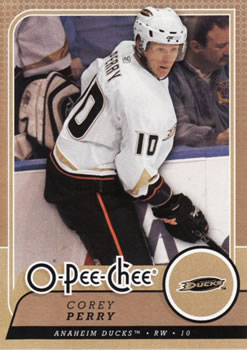 2008-09 O-Pee-Chee #59 Corey Perry Front