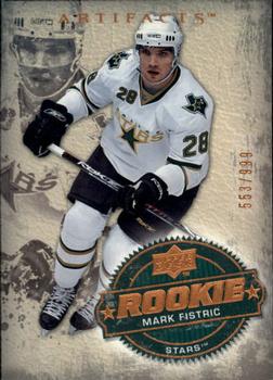 2008-09 Upper Deck Artifacts #202 Mark Fistric Front