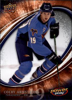2008-09 Upper Deck Power Play Box Set #16 Colby Armstrong Front