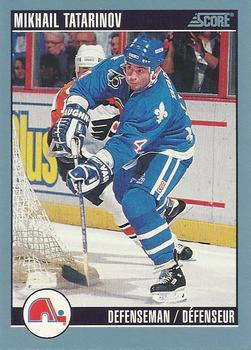 1992-93 Score Canadian #107 Mikhail Tatarinov Front