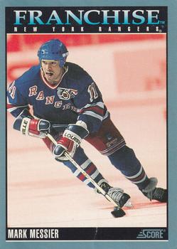 1992-93 Score Canadian #431 Mark Messier Front