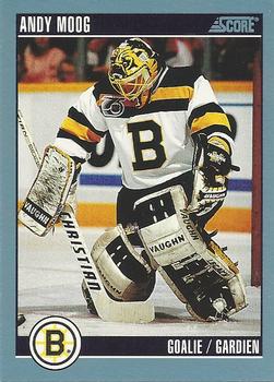 1992-93 Score Canadian #120 Andy Moog Front