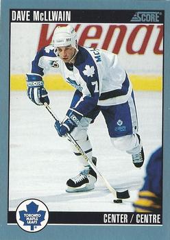 1992-93 Score Canadian #122 Dave McLlwain Front