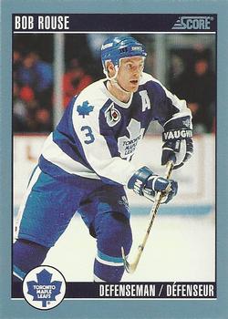1992-93 Score Canadian #130 Bob Rouse Front