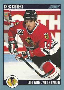 1992-93 Score Canadian #134 Greg Gilbert Front