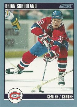 1992-93 Score Canadian #136 Brian Skrudland Front