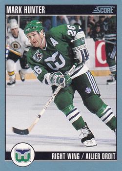 1992-93 Score Canadian #194 Mark Hunter Front