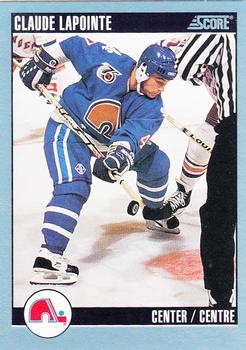 1992-93 Score Canadian #219 Claude Lapointe Front