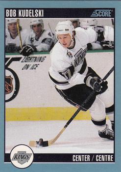 1992-93 Score Canadian #221 Bob Kudelski Front