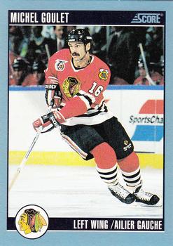 1992-93 Score Canadian #222 Michel Goulet Front