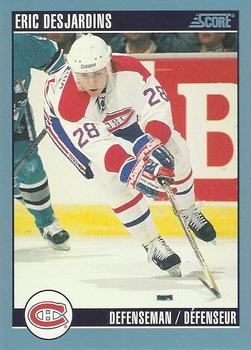 1992-93 Score Canadian #23 Eric Desjardins Front