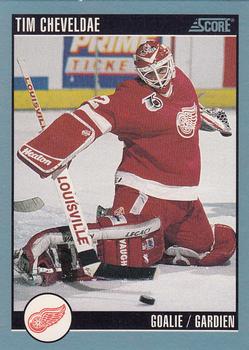 1992-93 Score Canadian #275 Tim Cheveldae Front