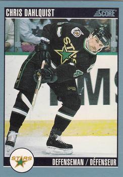 1992-93 Score Canadian #294 Chris Dahlquist Front