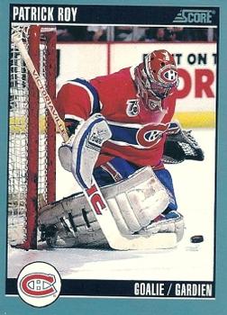 1992-93 Score Canadian #295 Patrick Roy Front