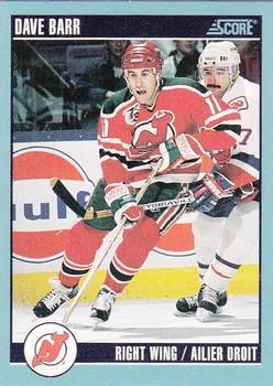 1992-93 Score Canadian #315 Dave Barr Front