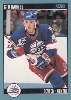 1992-93 Score Canadian #319 Stu Barnes Front
