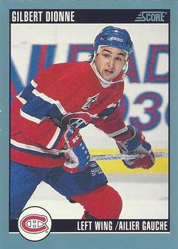 1992-93 Score Canadian #331 Gilbert Dionne Front