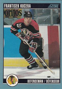 1992-93 Score Canadian #346 Frantisek Kucera Front