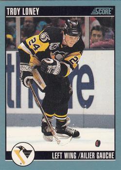 1992-93 Score Canadian #348 Troy Loney Front