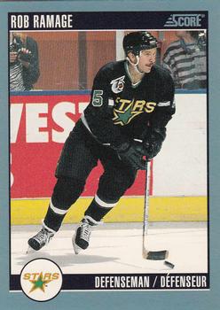 1992-93 Score Canadian #351 Rob Ramage Front
