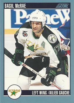 1992-93 Score Canadian #356 Basil McRae Front