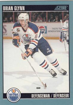 1992-93 Score Canadian #361 Brian Glynn Front