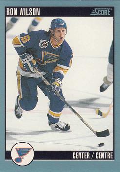 1992-93 Score Canadian #365 Ron Wilson Front