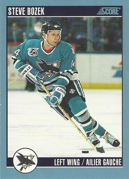 1992-93 Score Canadian #37 Steve Bozek Front