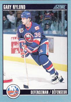 1992-93 Score Canadian #381 Gary Nylund Front
