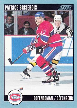 1992-93 Score Canadian #388 Patrice Brisebois Front