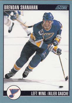 1992-93 Score Canadian #392 Brendan Shanahan Front