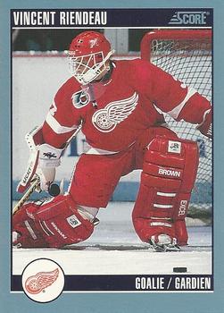 1992-93 Score Canadian #396 Vincent Riendeau Front