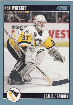 1992-93 Score Canadian #399 Ken Wregget Front